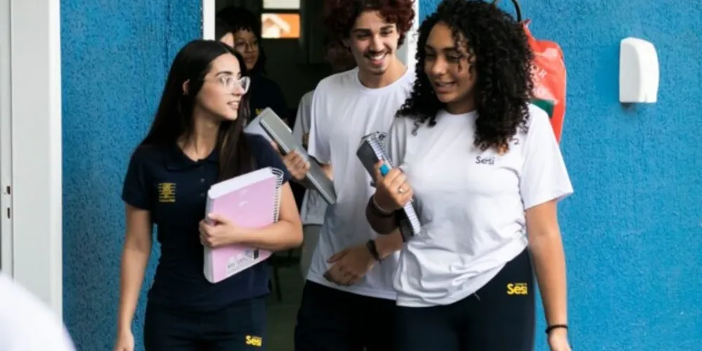 Parceria entre Colégios Sesi da Indústria e Senai Paraná une Educação Básica e Educação Técnica Profissional