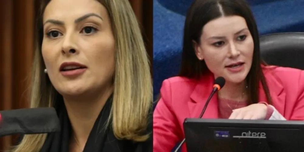 Deputada Mabel Canto e vereadora Joce Canto.