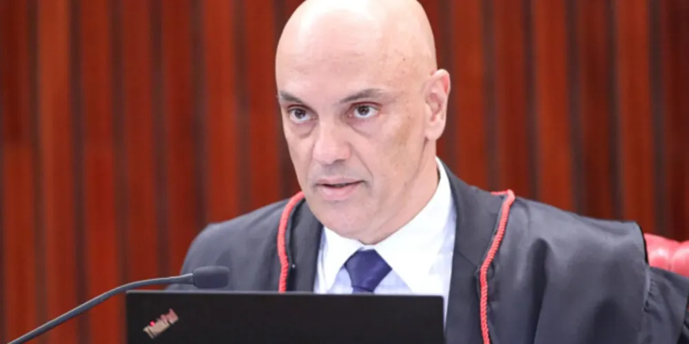 Presidente do TSE, ministro Alexandre de Moraes.