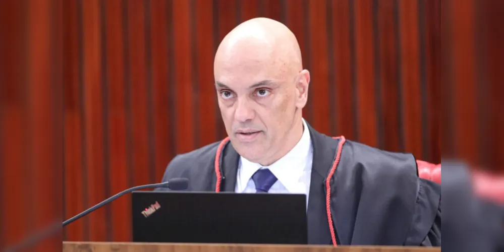 Presidente do TSE, ministro Alexandre de Moraes.