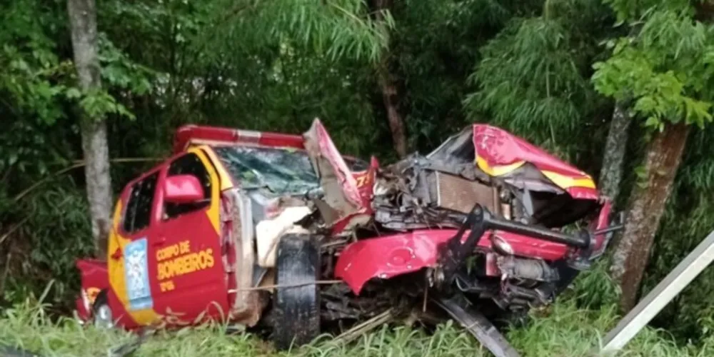 Acidente aconteceu no município de Prudentópolis, na região dos Campos Gerais