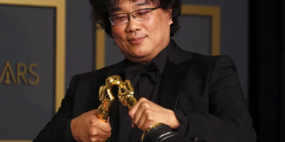 Bong Joon Ho venceu três estatuetas do Oscar com seu longa ‘Parasita'