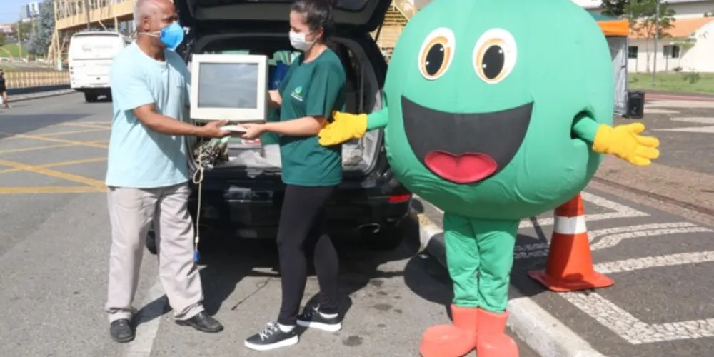 O ponto de coleta estará instalado no Parque Ambiental, nas proximidades do posto da Polícia Militar