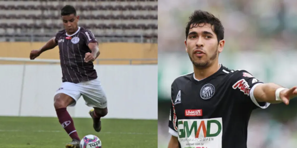 Os atletas que chegaram é o lateral-esquerdo Lucas Hipólito e o meio-campista Pedrinho