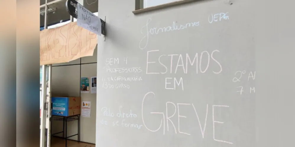 UEPG informou que a chefia do departamento de jornalismo abdicou de realizar processo seletivo para professores