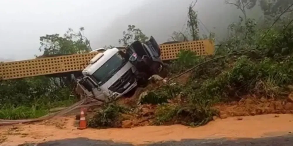 Motoristas viveram momentos de tensão na rodovia