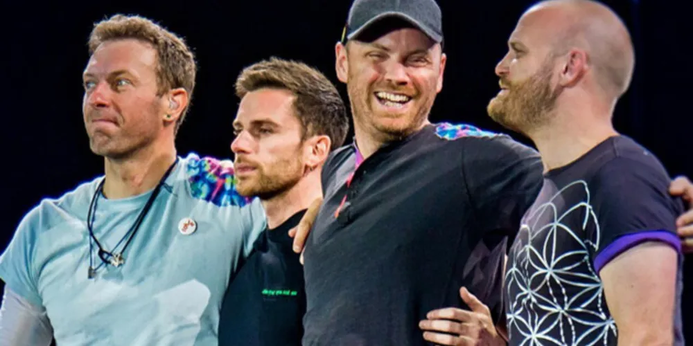 O disco mais recente do Coldplay é o 'Music of the Spheres', que rendeu os hits "Higher Power" e "My Universe"