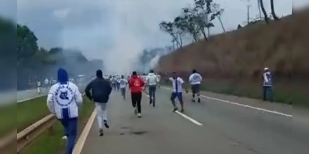 O presidente da torcida Mancha Verde foi espancado e teve os documentos tomados por integrantes da organizada do Cruzeiro