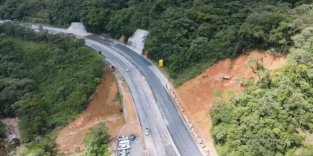 Liberação da segunda faixa na pista sul ocorre após a estabilidade do clima e o avanço dos trabalhos de recuperação