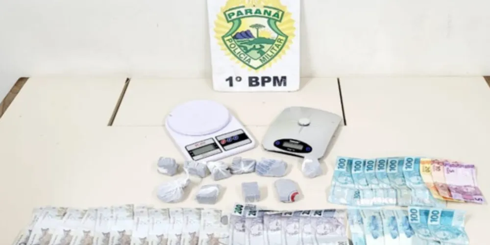 E um dos casos, mais de R$ 4,6 mil foram encontrados pela PM