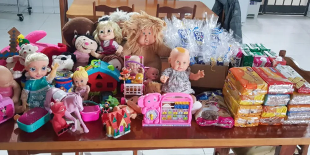 Ação social aconteceu no Dia das Crianças