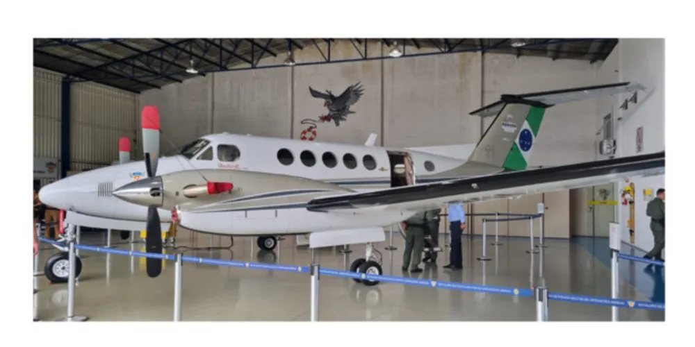 A inclusão do avião na frota aérea do Estado ocorreu por meio de parceria entre as secretarias de Saúde e Segurança