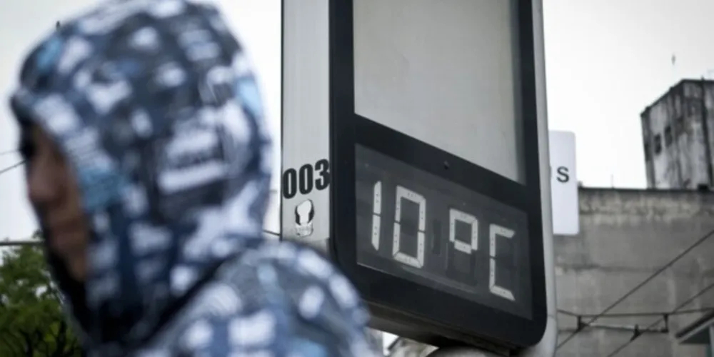 Frio chegará ao Rio Grande do Sul, Santa Catarina e Paraná a partir da próxima semana