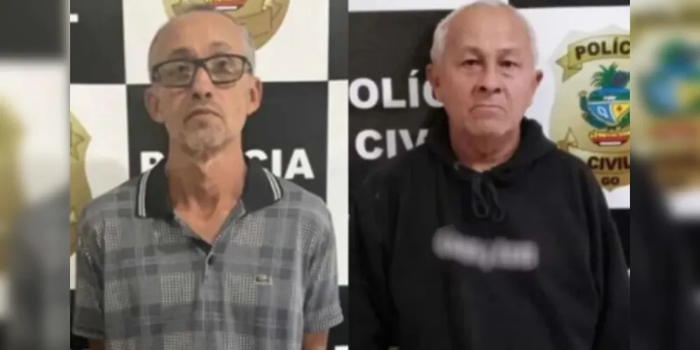 Os homens foram identificados como Marcelo Ferreira da Silva, de 48 anos, e Olávio Ferreira da Silva, 63