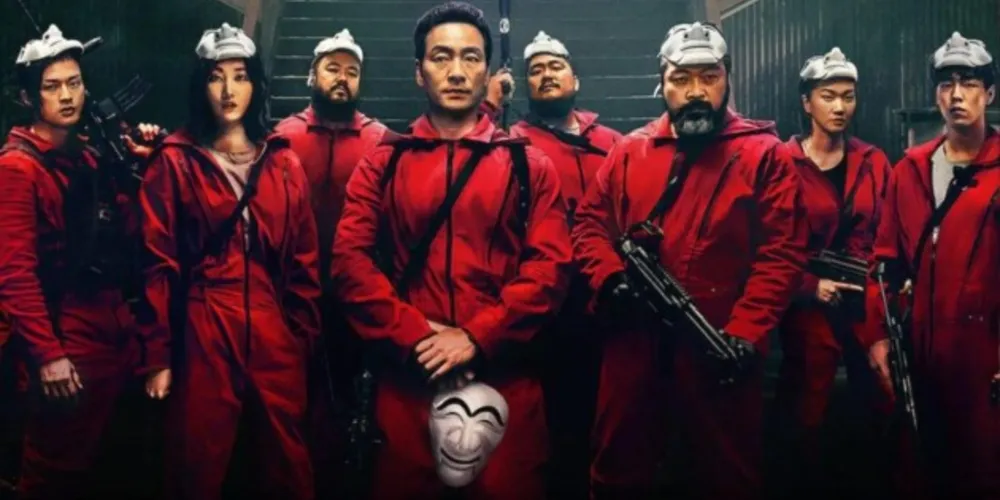 'La Casa de Papel: Coreia' mostra como o Professor reúne um grupo de ladrões desajustados para roubar a recém-estabelecida Casa de Moeda da economia unificada das Coreias.