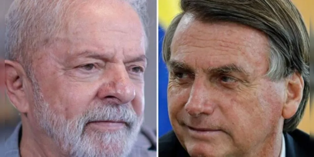 Corrida presidencial mostra Lula à frente de Bolsonaro