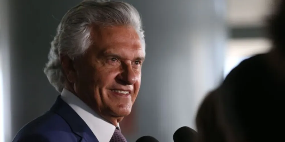 Ronaldo Caiado (União), teve 51,65% dos votos válidos registrados