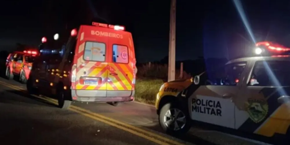 A vítima estava inconsciente no momento em que a ambulância chegou ao local