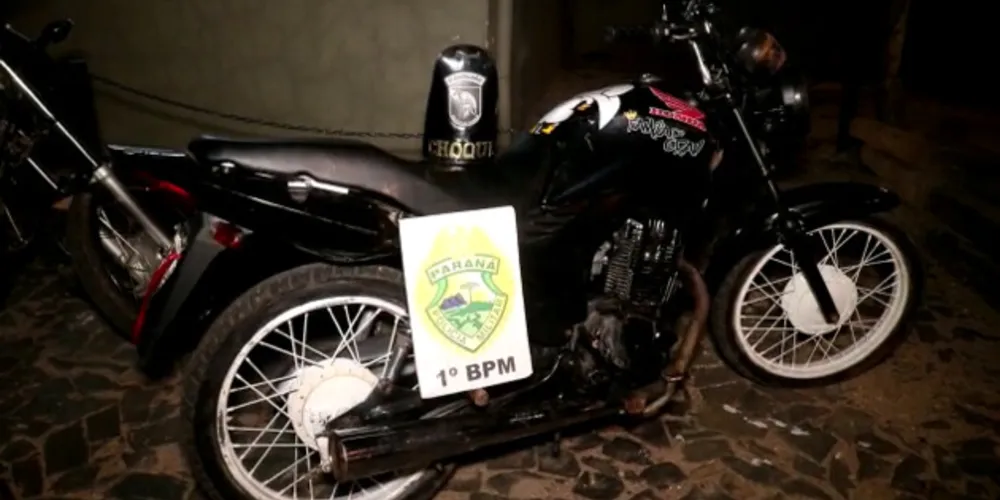 Alerta de furto da moto tinha data de 2018