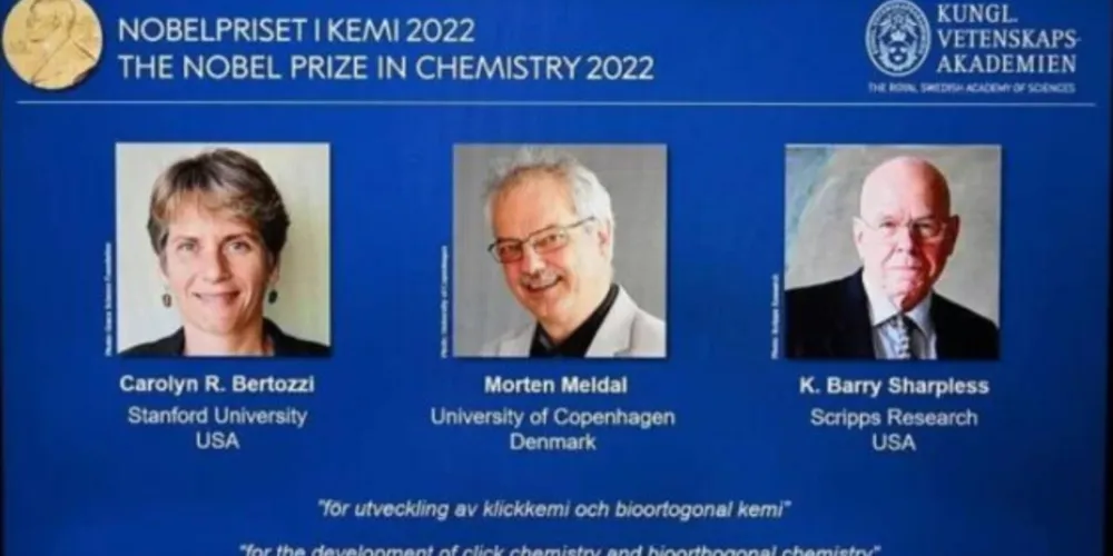 Os ganhadores do Nobel de Química deste ano