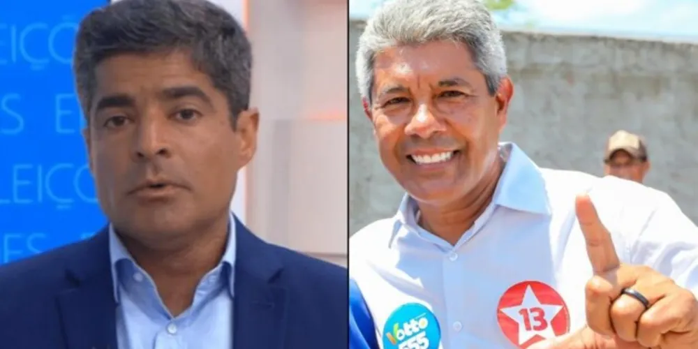 Jerônimo teve 49% dos votos válidos e ACM Neto tem 40%