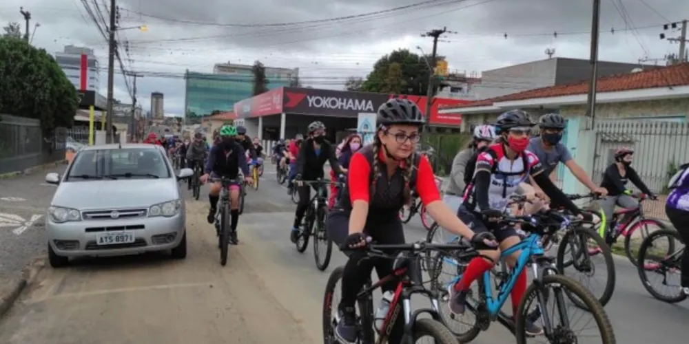 Os participantes mostraram sua devoção e fé no primeiro passeio, realizado em 2021