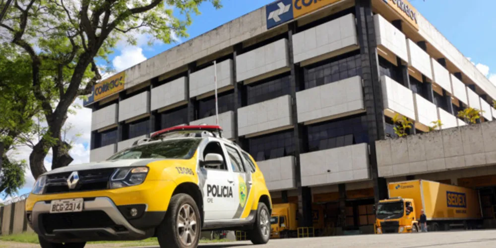 Policiais escoltarão os veículos dos Correios que transportarão as provas para as diversas regiões do Estado