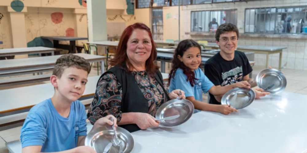 “Projeto Prato Limpo” é exemplo de mudança de hábitos no Instituto de Educação do Paraná -