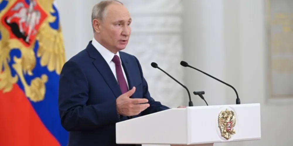 Presidente Vladimir Putin realizou cerimônia na manhã desta sexta, a tarde no horário de Moscou