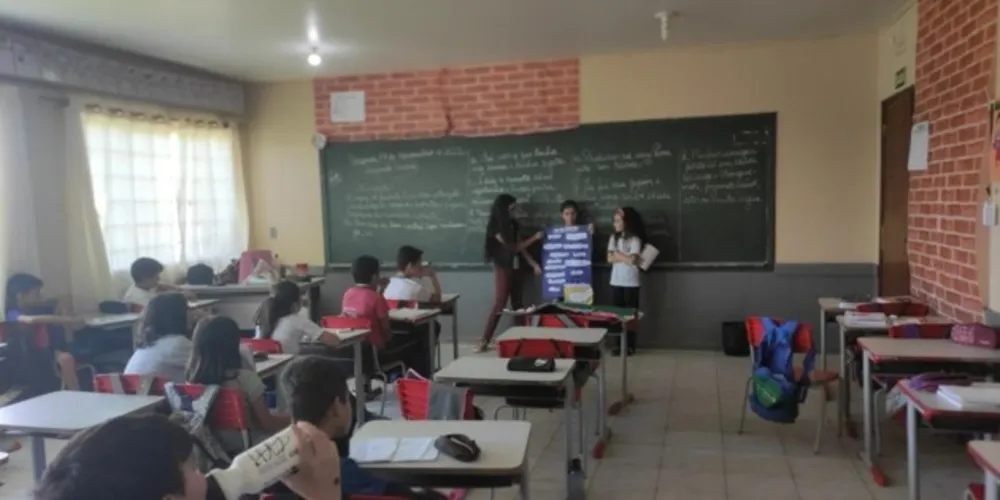 Os próprios alunos irão gerenciar e participar de tudo, cada um em uma escala e função