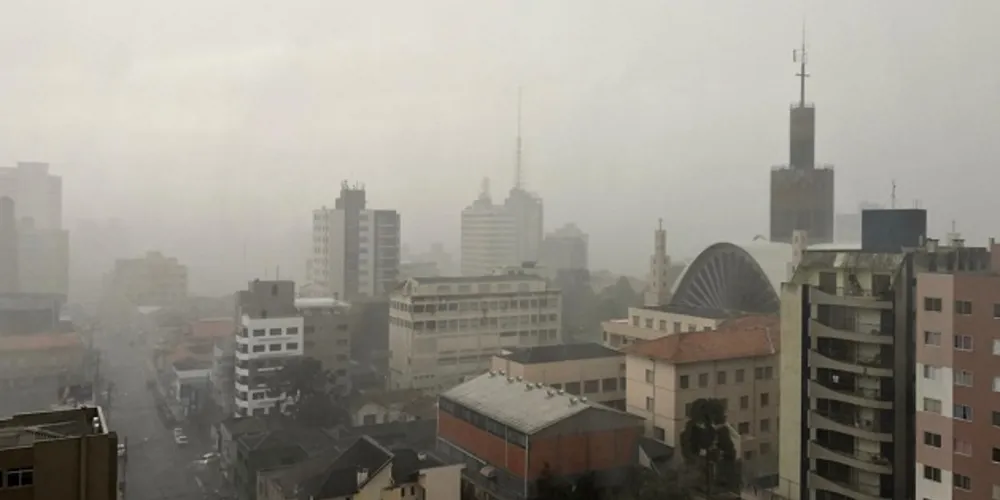 Em Ponta Grossa, a mínima esperada para a sexta-feira é de 14°C