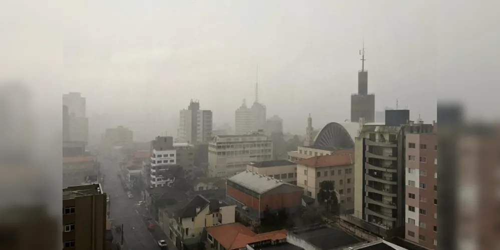 Em Ponta Grossa, a mínima esperada para a sexta-feira é de 14°C