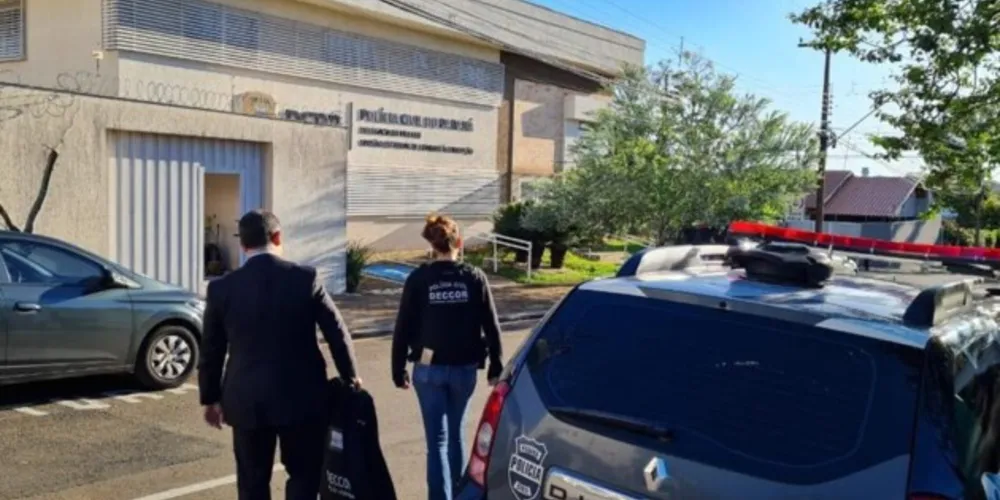 Os mandados de busca e apreensão aconteceram em Londrina, Porto Rico e Sertanópolis, no Paraná