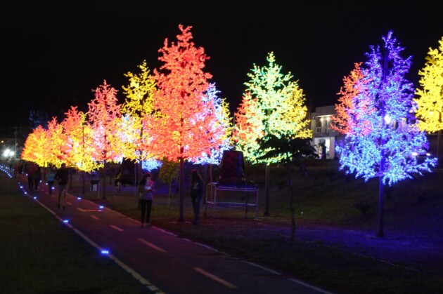 Parque Linear contará, mais uma vez, com o 'Bosque de Luz'