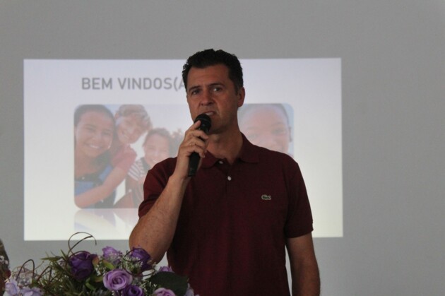 Prefeito Sérgio Belich (União) esteve presente no evento, junto com outras lideranças