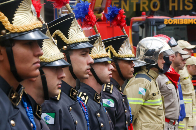 Cerimônia desta sexta-feira (7), foi realizada no Quartel do Comando Geral do Corpo de Bombeiros