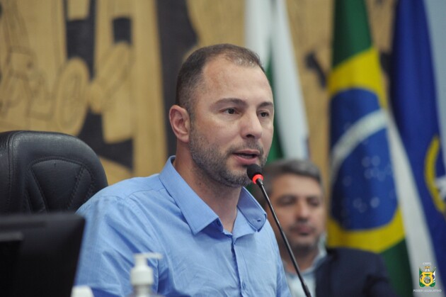 Daniel Milla, presidente da Câmara Municipal de Ponta Grossa.