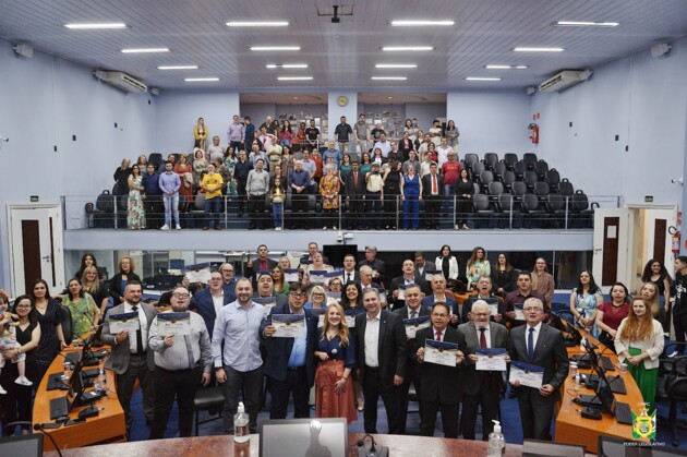 Homenagem pastores evangélicos.