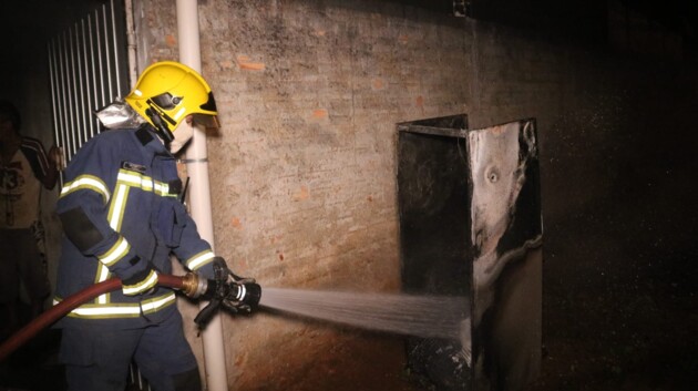 Equipe do Corpo de Bombeiros realizou os atendimentos necessários