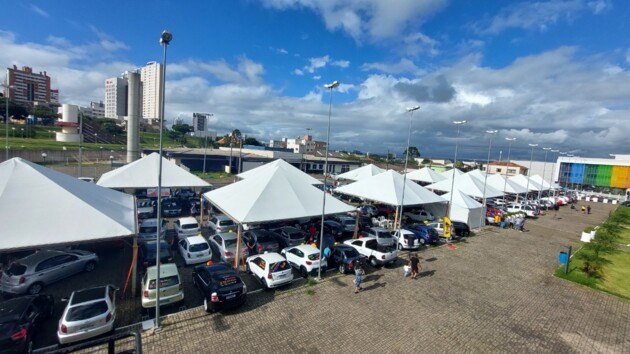 Evento será no estacionamento da Biblioteca Municipal, com o apoio do Santander Financiamentos