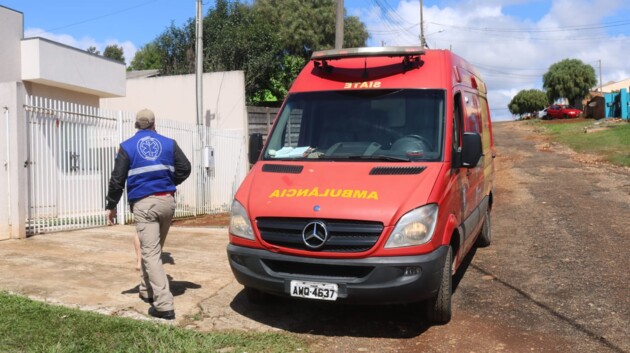 Homem de 45 anos foi agredido em frente a sua residência e precisou ser encaminhado para a UPA Sant'Ana