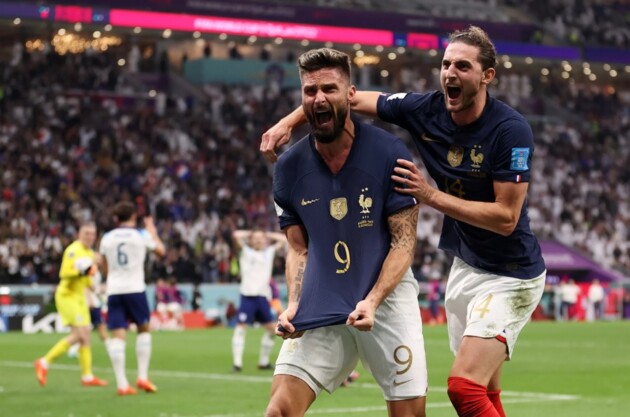 Giroud fez o segundo gol da França