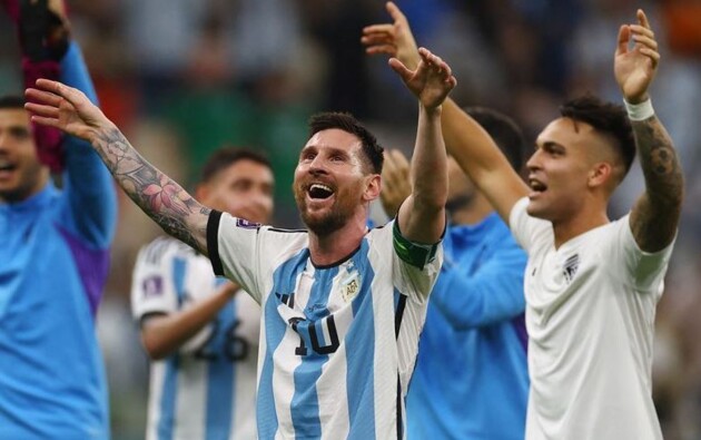 Lionel Messi e Enzo Fernández marcaram e Argentina superou o México por 2 a 0, no estádio Lusail