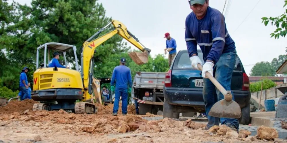 Investimento do município nesse novo projeto de pavimentação foi de aproximadamente R$ 2,7 milhões