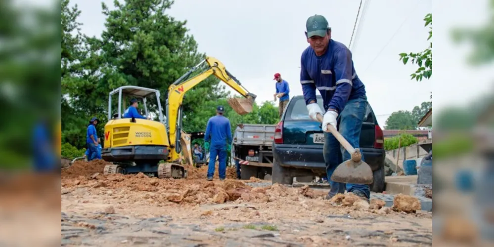 Investimento do município nesse novo projeto de pavimentação foi de aproximadamente R$ 2,7 milhões