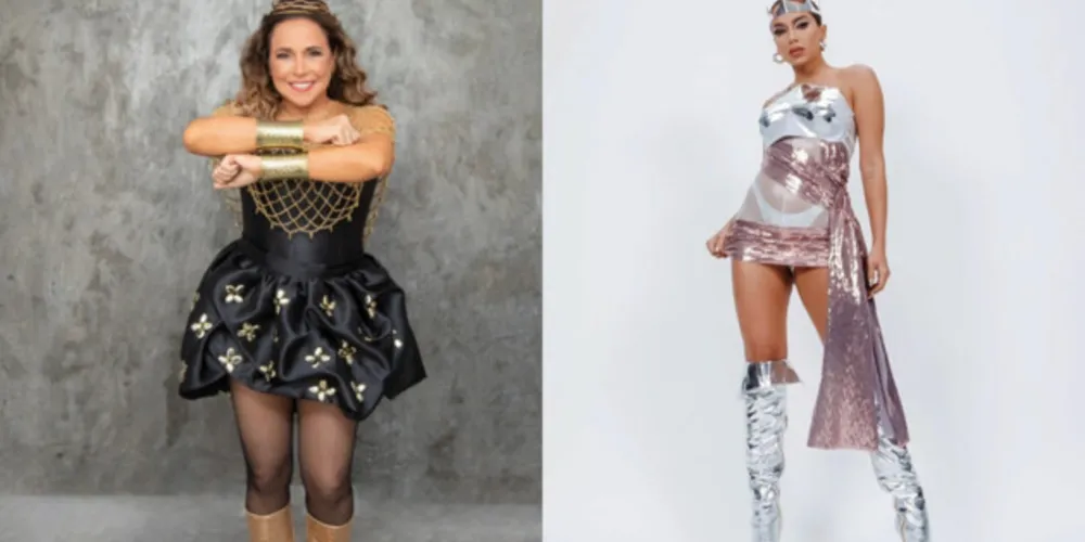 A veterana se irritou pois o bloco da funkeira começou antes da horário previsto