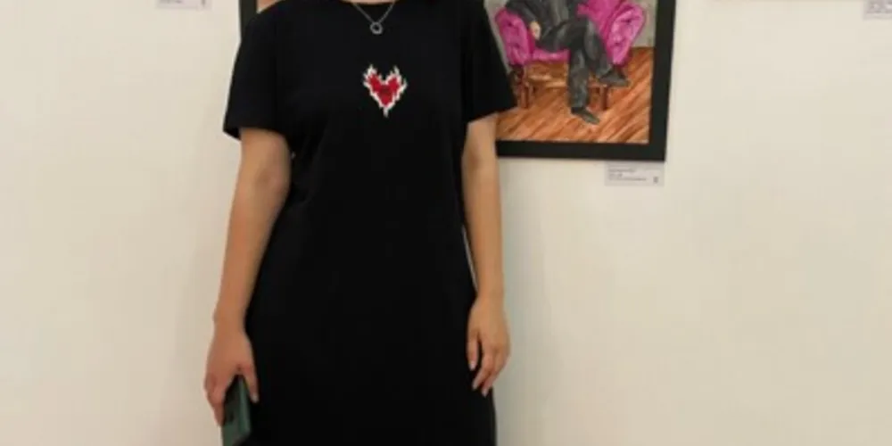 Vivian Garcia, do Colégio Estadual Irênio Moreira do Nascimento, recebeu uma menção honrosa