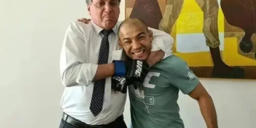 Ele vai passar a virada na casa do  ex-lutador de MMA José Aldo