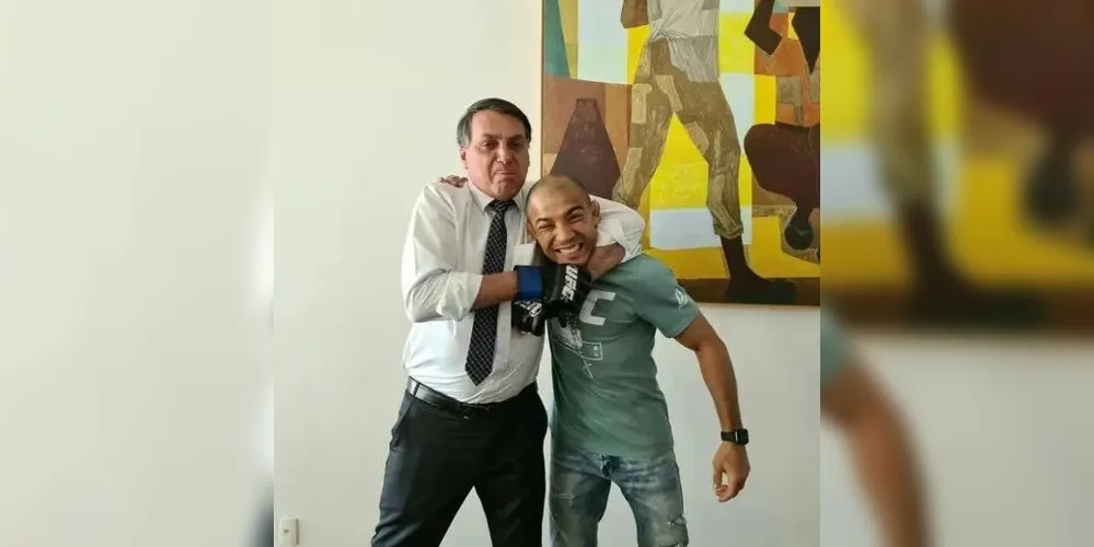 Ele vai passar a virada na casa do  ex-lutador de MMA José Aldo