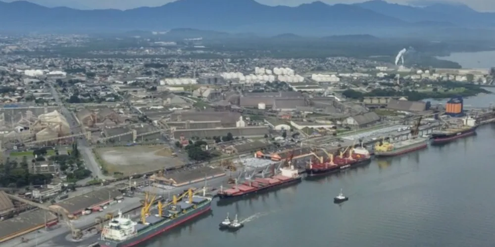 Localizadas no lado oeste do cais do porto de Paranaguá, áreas serão leiloadas na B3, a bolsa de valores do Brasil, no dia 24 de fevereiro